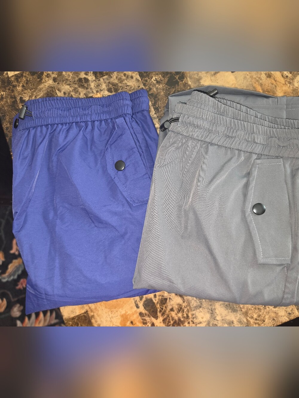 XXL Women's Cargo Pants - 1 Blue & 1 Gray